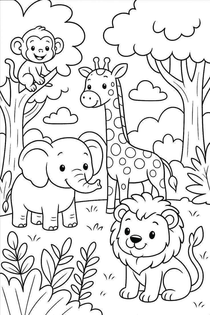 Mẹ cùng con tô màu tranh hươu cao cổ, nuôi dưỡng trí tò mò hỗ trợ bé học hỏi tự nhiên - 16