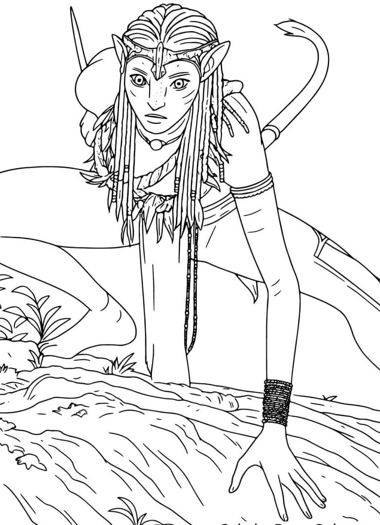 Tranh tô màu Avatar cho bé mầm non, khơi mở trí tưởng tượng qua thế giới kỳ ảo và sắc màu tự do - 14