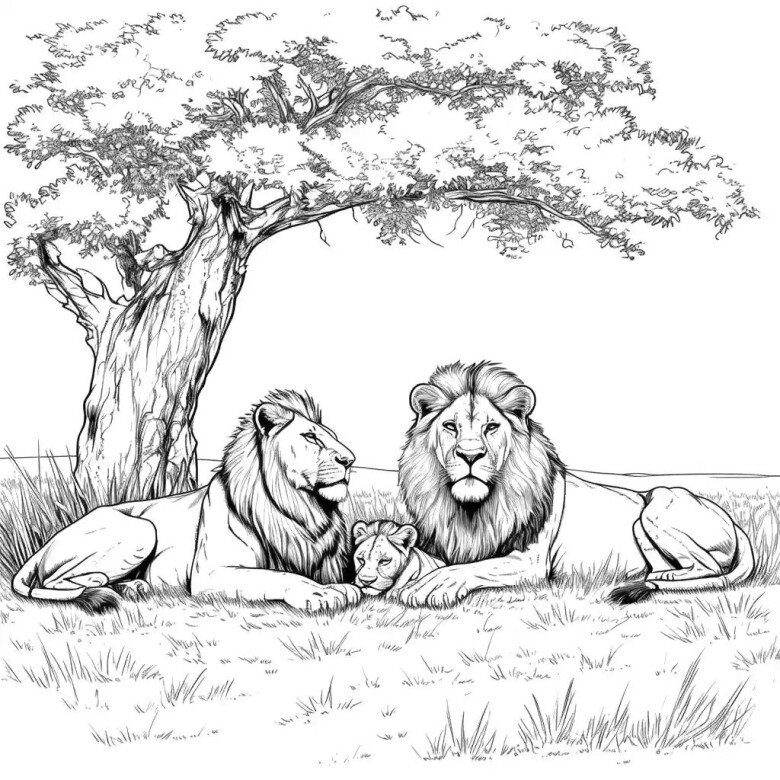 Cùng bé tô màu tranh vua sư tử Simba, nuôi dưỡng sáng tạo, EQ và giá trị đẹp trong tâm hồn trẻ - 5