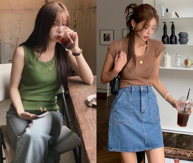 Áo thun trắng sắp bị "soán ngôi", kiểu áo này mới là "chân ái" quanh năm của chị em, càng diện càng trẻ sang - 1