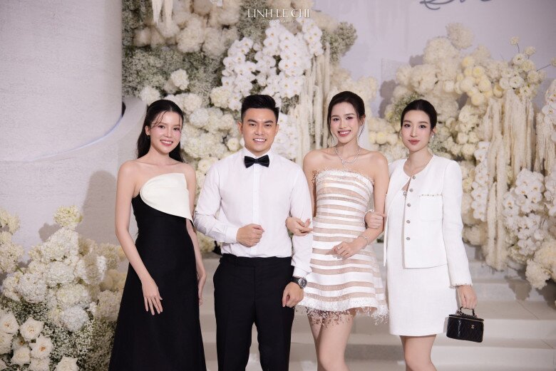 Chiếc váy khiến Đỗ Mỹ Linh vướng tin đồn &#34;có tin vui&#34; khi đi cưới Đỗ Hà - 1