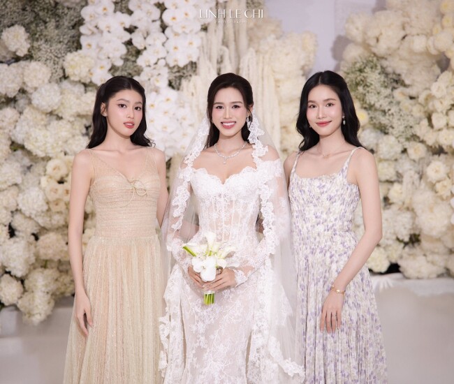 Á hậu 2K được Đỗ Hà &#34;nhả vía&#34; trong đám cưới: Visual sắc sảo, nghi chuẩn bị làm dâu hào môn vì một chi tiết? - 1