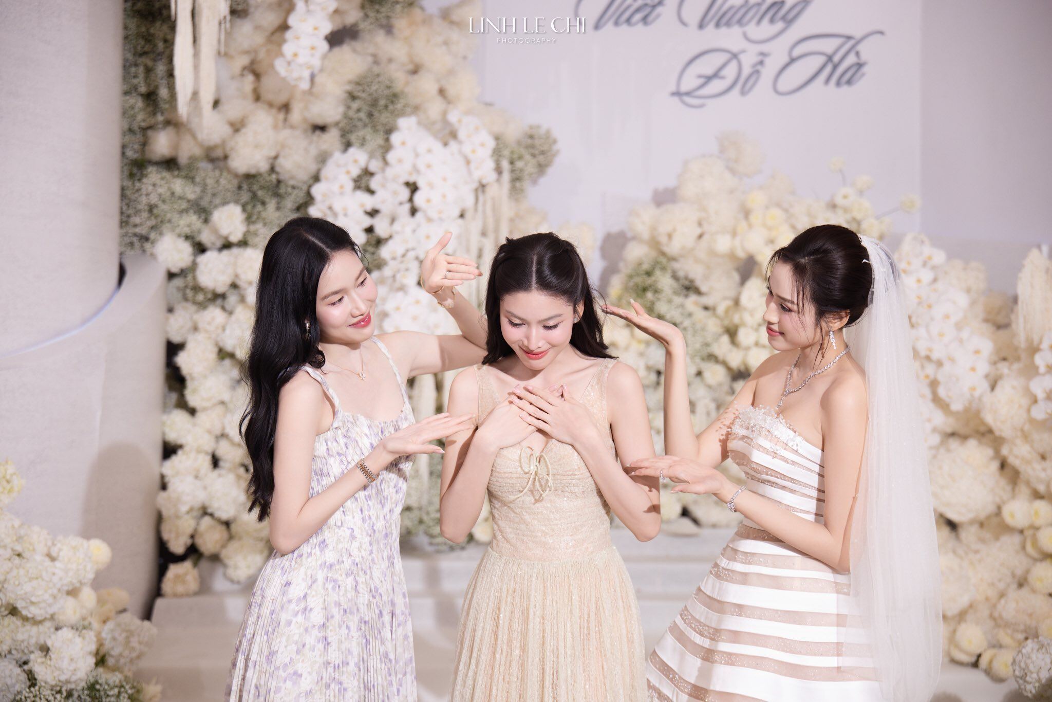 Á hậu 2K được Đỗ Hà &#34;nhả vía&#34; trong đám cưới: Visual sắc sảo, nghi chuẩn bị làm dâu hào môn vì một chi tiết? - 3