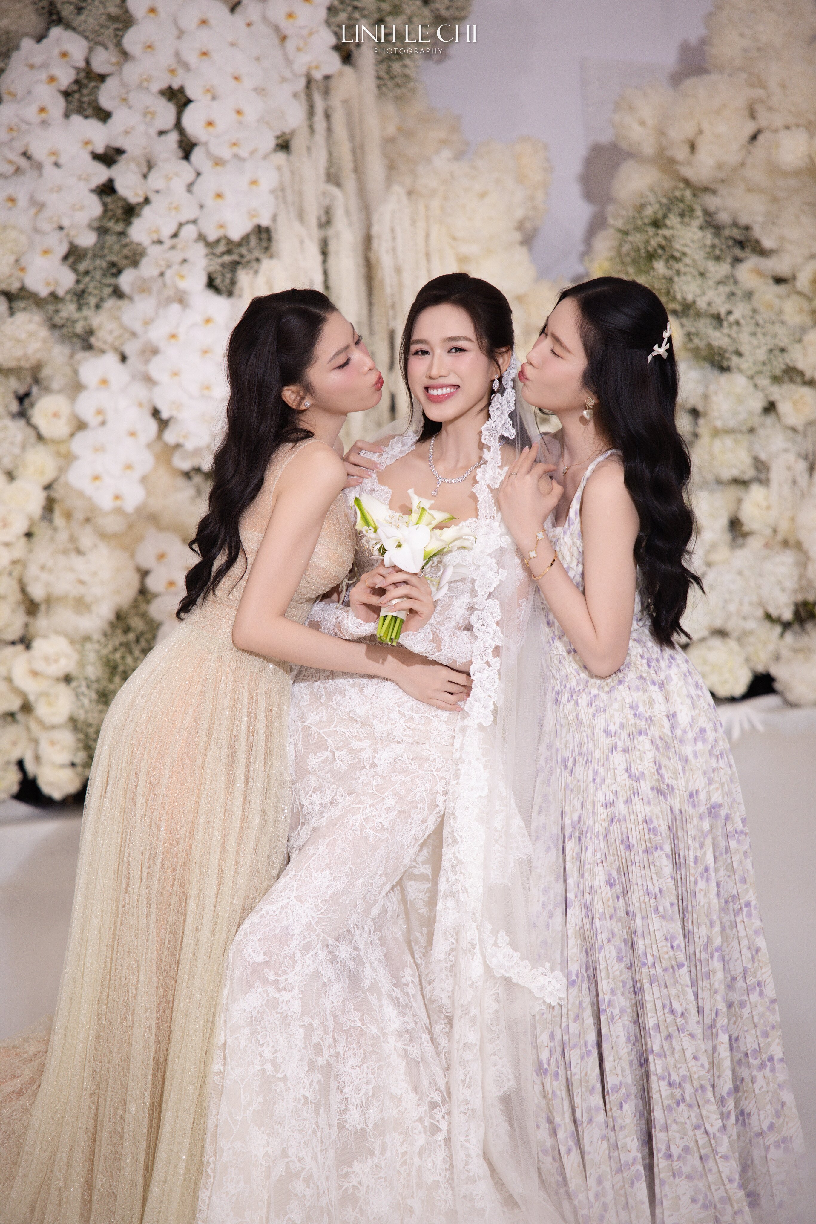 Á hậu 2K được Đỗ Hà &#34;nhả vía&#34; trong đám cưới: Visual sắc sảo, nghi chuẩn bị làm dâu hào môn vì một chi tiết? - 2