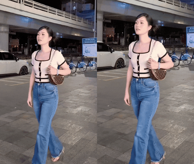 Không nhận ra Lâm Vỹ Dạ sau khi giảm ngoạn mục 14kg ở tuổi U40, eo thon nhưng nhìn khuôn mặt mới "giật mình" - 1