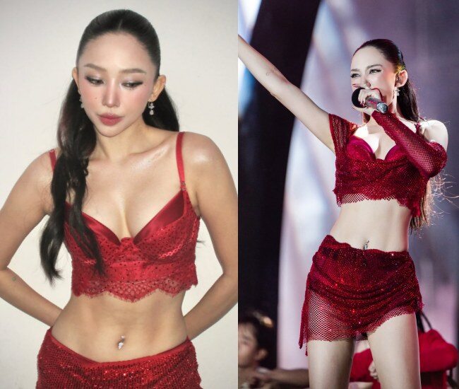 Mỹ nhân Vbiz visual bất chấp camera thường, cơ bụng số 11 đẹp mướt mắt: Ăn món đầy ắp collagen, uống 1 ly sinh tố "chống nhăn" - 1