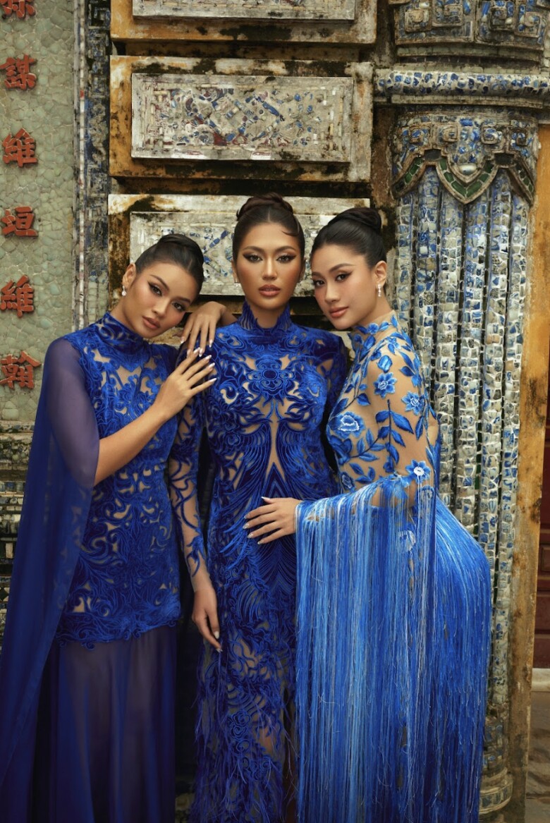 Gu thời trang chuẩn Á Đông của 2 nàng hậu Miss Cosmo trước thềm kết thúc nhiệm kỳ  - 4