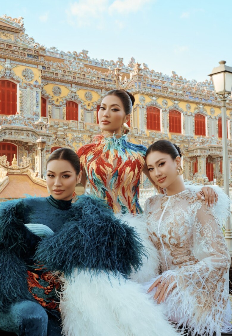 Gu thời trang chuẩn Á Đông của 2 nàng hậu Miss Cosmo trước thềm kết thúc nhiệm kỳ  - 6