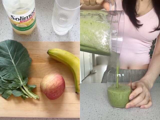 Thức uống màu xanh lá giúp cô gái giảm &#34;thần tốc&#34; 3kg, có cơ bụng số 11 rõ nét: Làm từ 4 nguyên liệu dễ tìm, chống đói hiệu quả - 2