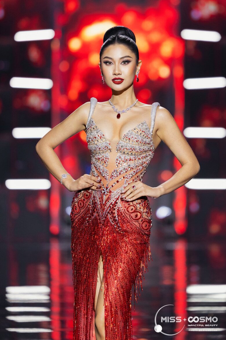 Vì sao Hoa hậu Phương Linh out Top 5 Miss Cosmo 2025?  - 3