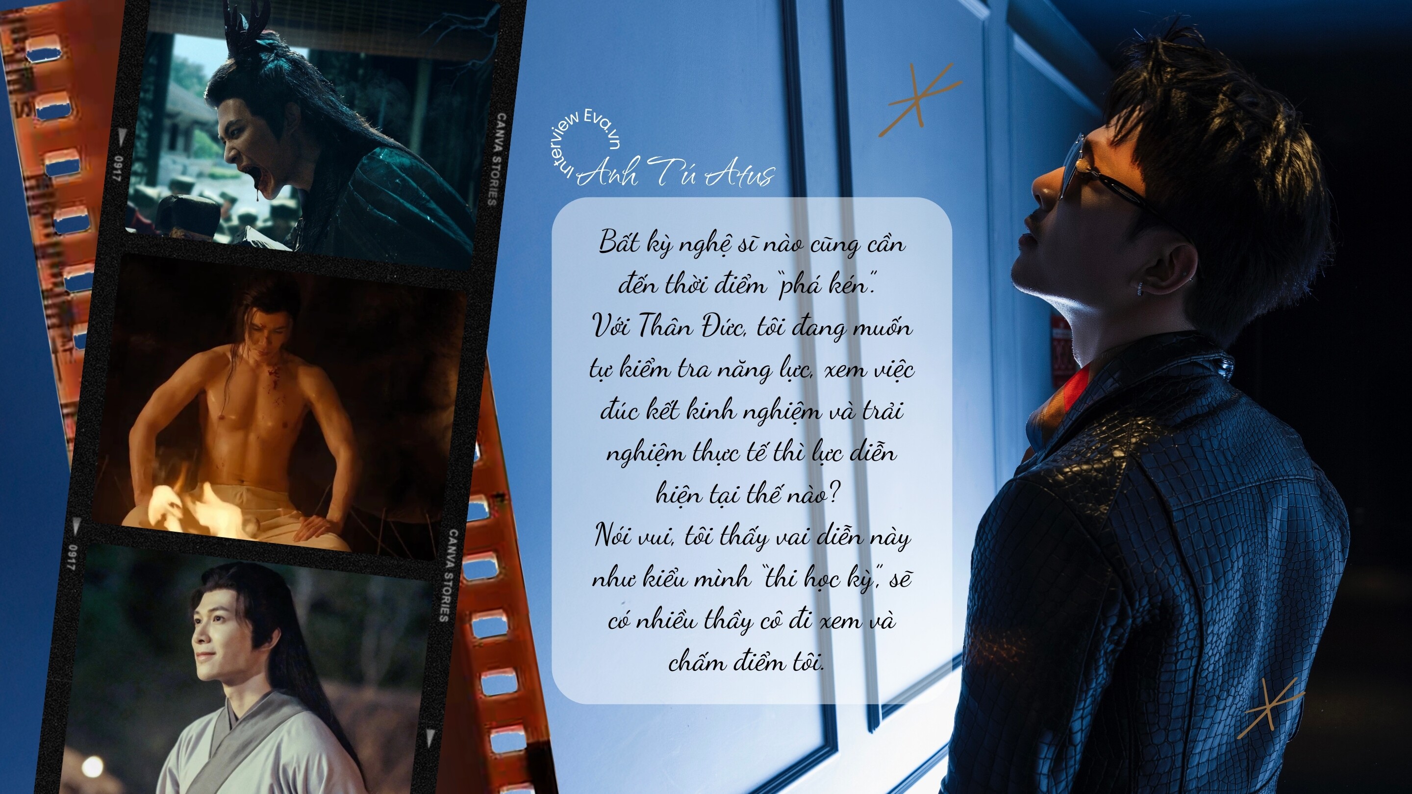 Anh Tú Atus thăng hoa nhờ lấy Diệu Nhi: Đóng phim có vợ duyệt “kịch bản”, được chữa “bệnh” khi thoát vai ác - 2